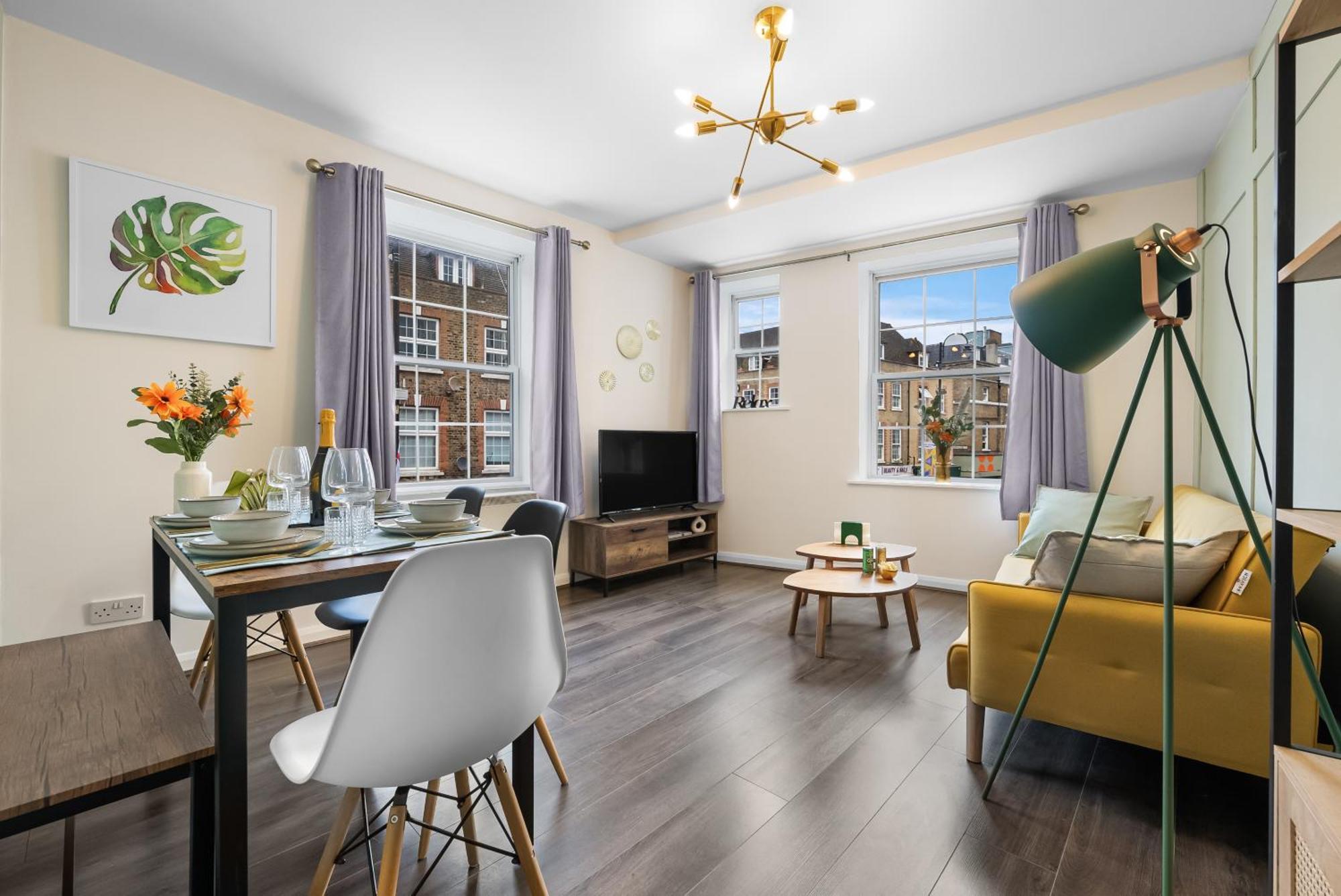 Chic 2 Bedroom Apartment Near Liverpool Street By Gold Stays London Kültér fotó
